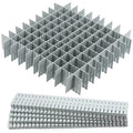 acDesign 40Pcs Drawer Dividers, Adjustable Drawer Organizer for Socks, Underwear, Lingerie, Makeup, Bedroom Office Kitchen Storage (Grey) - color: Grey