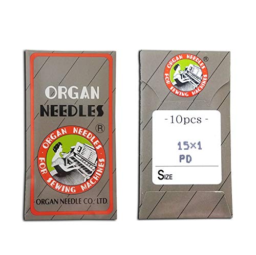 20 Organ 15X1 HAX1 Titanium Flat Shank Home Sewing Machine Needles ~ Multiple Sizes! (75/11) - size: 75/11