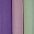 KCS 3 pc of 15" x 18"(38cmx45cm) 16 Count Cross Stitch Cotton Aida Cloth Needlework Rolled Fabric Box,16CT,Lavender+Pink+Light Green - color: Lavender+pink+light Green, size: 16CT