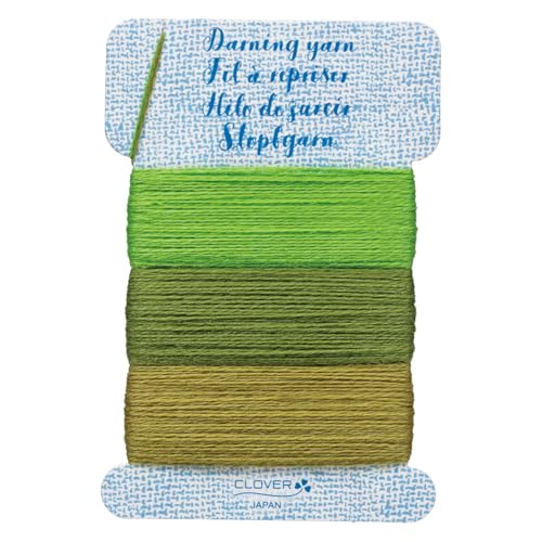 Clover Darning Yarn Green