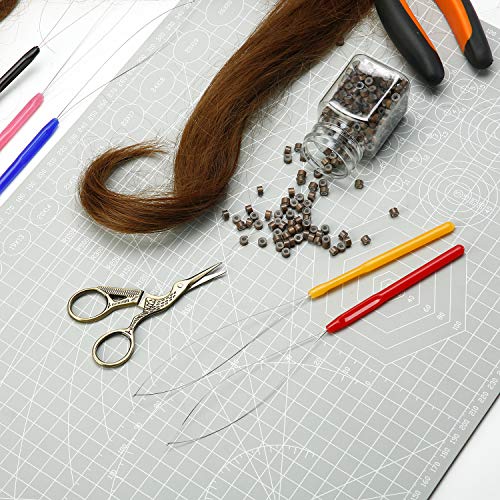 10 Pack Hair Extension Loop Tool Hair Threader Bead Looper Multicolored