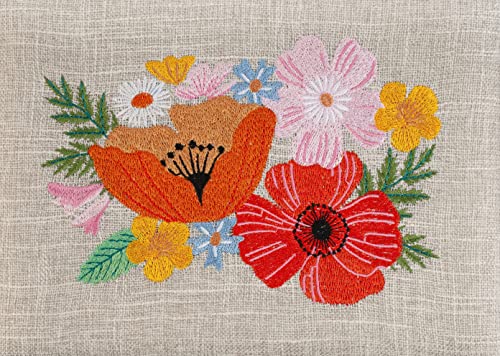 Hobby Gift Medium Sewing Box Organiser - color: Wild Flowers
