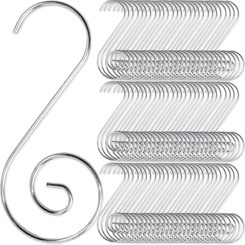 GXXMEI 200PCS Stainless Steel Christmas Ornament Hangers - Perfect for Tree Decorations
