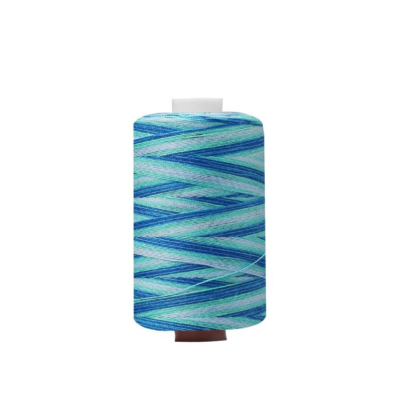 1000 Yard Multicolor Gradient Sewing Thread Colorful Embroidery Thread DIY Craft Spools Garment Accessory - style: #3