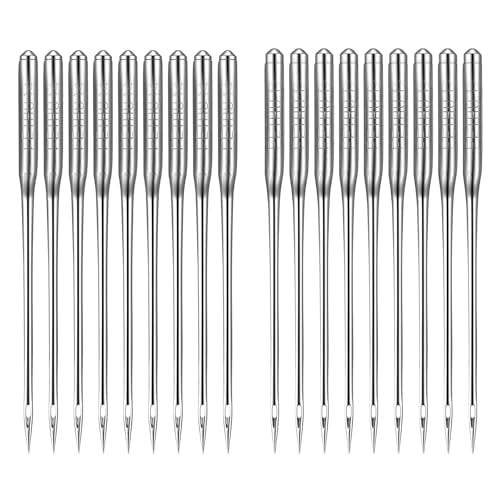 100 PCS Heavy Duty Sewing Machine Needles, Universal Size 80/12, 90/14 Quilting Denim Sewing Machine Needles for Denim Quilting Embroidery