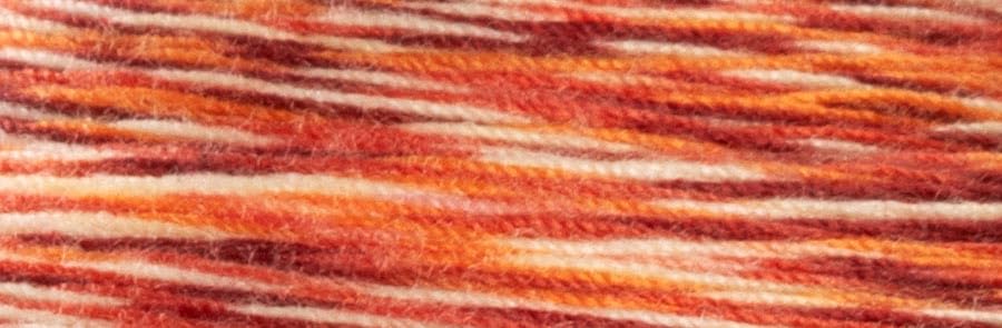 Finesse Variegated Thread | 100% Polyester, 3ply, 50wt | 1100yds Stackable Thread Cones for Quilting and Sewing… (Fall Festival) - color: Fall Festival
