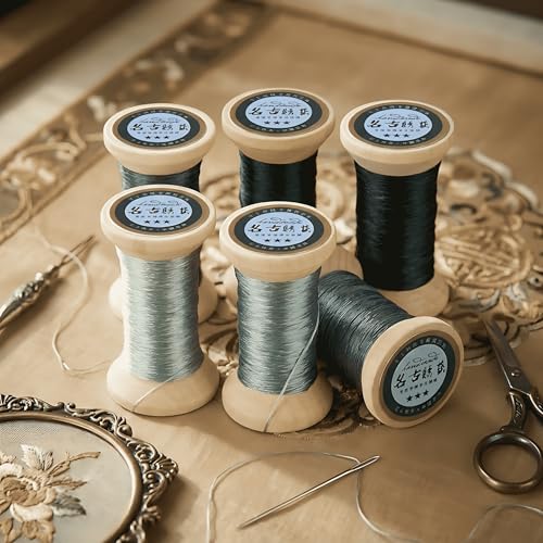 Natural 100% Mulberry Handmade Embroidery Silk Thread Silk Floss (52) - color: 52