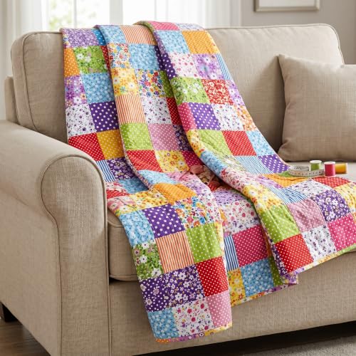 Tudomro 70 Pcs 10 x 10 Cotton Fabric Square for Quilting, Floral - color: Stylish Style
