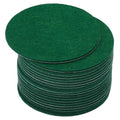 PATIKIL 2.5 Inch Diameter Lamp Base Felt, 20Pack 2mm Thickness Round Soft Adhesive Non-Slip Anti-Scratch Backed Felt for Lamp Furniture DIY Craft, Dark Green - color: Dark Green, size: 2.5 Inch