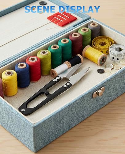 DAWZMR 24 Pcs 4.1" Yarn Snips Scissors for Sewing, Small Embroidery Thread Snippers Cutter Mini
