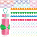Acshio 200 Pieces Bobbin Thread Organizing Clips, Sewing Accessory