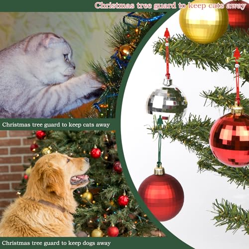 24Pcs Anchor, Christmas Ornament Hangers with Red & Green Design, Reusable Silicone Hooks for Securely Hanging Ornaments on Tree, Gift for Christmas Decorations