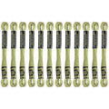 12 Skeins Embroidery Floss, Dark Khaki Metallic Embroidery Thread Polyester Cross-Stitch Threads for Hand Embroidery String Art DIY Creation - color: Dark Khaki