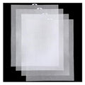Plastic Canvas Sheets 13.4” x 10.4” Per Sheet, 2.5mm Mesh (About with 7 Holes per inch) Easy-to-Cut Needlepoint Canvas for Cross Stitch, Embroidery, DIY Crafts & Aquarium Dividers (4 Piece) - size: 4 Pcs