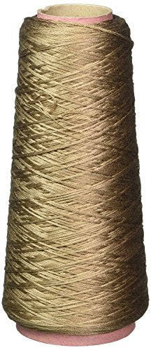DMC Six Strand Embroidery Cotton 100 Gram Cone, Beige Brown Medium - color: Beige Brown Medium