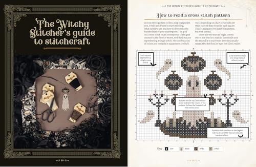 Witchy Stitching: 25 Patterns to Haunt Your Home