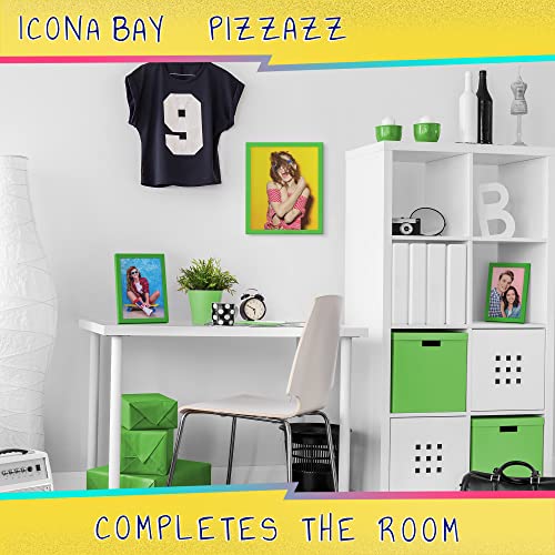 Icona Bay 8x10 Green Picture Frame - Solid Wood, Pizzazz Collection - color: Green, size: 8x10