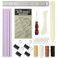 UPTTHOW Signature Punching Tools for Bookbinding for DIY Notebook, Journals - color: Purple
