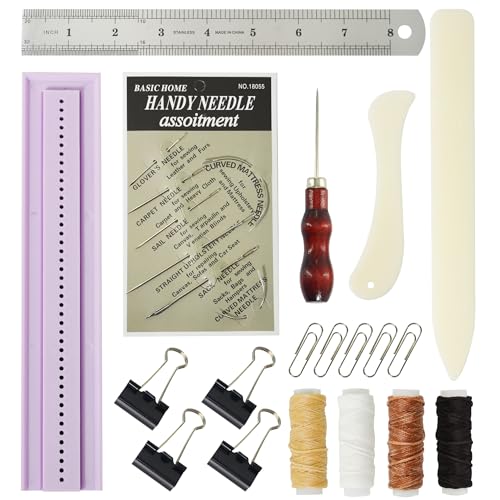 UPTTHOW Signature Punching Tools for Bookbinding for DIY Notebook, Journals - color: Purple