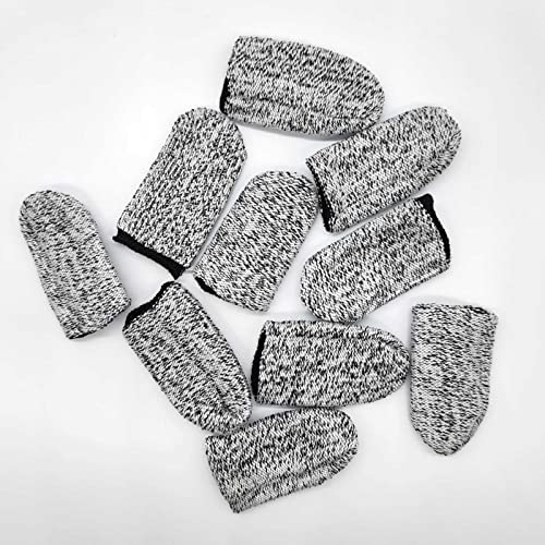 BlingKingdom 10pcs Thumb Protector Finger Covers for Cutting, Finger Cots