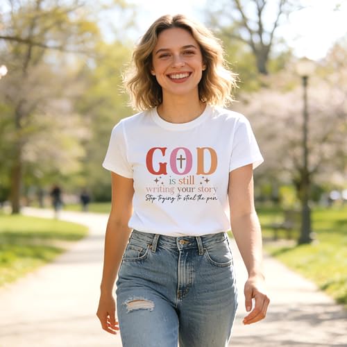 Dazoratix Christian Iron on Transfers - 20 Sheets Boho Inspirational Bible Verse DTF Ready to Press Colorful Religious Heat Stickers Vinyl Decals for T Shirts Clothes Bag Pillow DIY Crafts Decorations - style: Colorful Christian Motivational