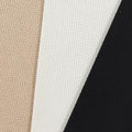KCS 3 pc of 12" x 18"(30cmx45cm) 16CT Counted Cross Stitch Cotton Aida Cloth Fabric (Antique White+Khaki+Black) - color: Antique White+khaki+black