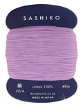 Daruma Yokota 01-2400 Dharma Sashiko Thread (Thin) Card Wound Col.210 15.6 ft (40 m) - color: Col.210