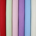 KCS 6 pc of 15" x 18" (38cmx45cm) Counted Cotton Aida Cloth Cross Stitch Fabric Rolled Box (16CT-E) - color: 16ct-e