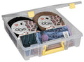 ArtBin Super Satchel 1-Compartment Craft Storage Box, Yellow Latches - color: Yellow, size: 1 Pack