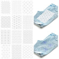 Hahafelt 24pcs Sashiko Stencil, Sashiko Pattern Template
