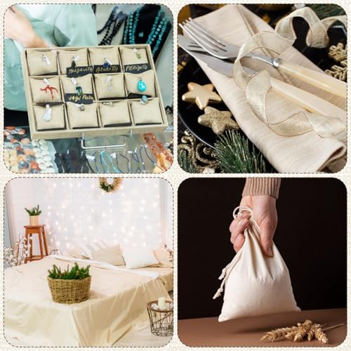 63 inch x 10 Yards 100% Cotton Muslin Fabric Lightweight Natural Unbleached Muslin Fabric Textile Cloth Apparel Boho Wide Roll Backing Material for Sewing Material Apparel Cloth Quilting Draping - size: 63" x 10 Yards