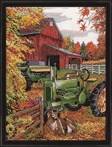 Tractor Counted Cross Stitch Kit