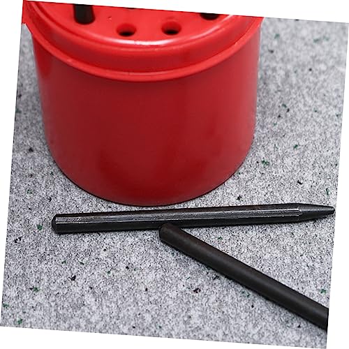 DOITOOL Watch Needle Punch Tool Set 25-Piece Staking Punching Hand Presser for Watch Repair Watchmaker Staking Tool with Portable Storage Box 2.75X1.96X1.96In