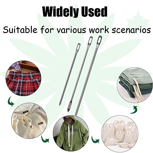 YEQIN Quick & Easy Drawstring Threader Tool, Easy Threader Drawstring Replacement Tool Needle for Jackets Swim Trunks Pants Sweatpants Shorts Hoodies (Style1) - color: Style1