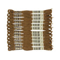 DMC 6-Strand Embroidery Cotton Floss, Very Dark Hazelnut Brown - color: Very Dark Hazelnut Brown, size: 8.7 Yards