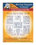 Chile Peppers Some Like It Hot Aunt Martha's Hot Iron Embroidery Transfer