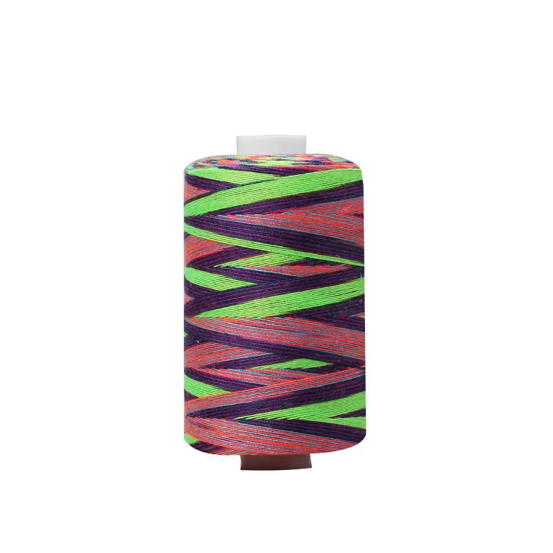 1000 Yard Multicolor Gradient Sewing Thread Colorful Embroidery Thread DIY Craft Spools Garment Accessory - style: #5