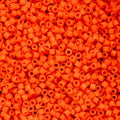 John Bead 25g Cylin Beads Opaque Orange Matte 11/0 Glass Cylindrical Seed Beads for Jewelry Bracelets Necklaces Earrings Making Embroidery - color: Opaque Orange Matte