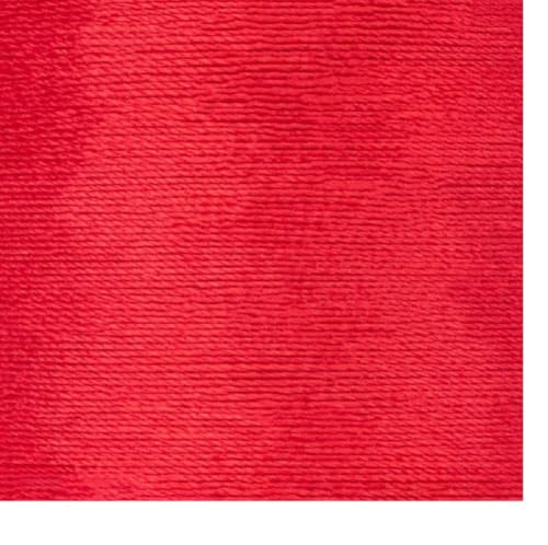 Coats & Clark Cotton All Purpose Sewing Thread 100% Mercerized Cotton 225 Yards Each Spool S970 2 Pack Bundle with 3 Bella's Crafts Needle Threaders (Atom Red) - color: Atom Red