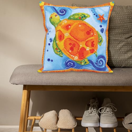 DIAMOND DOTZ Turtle Journey Diamond Painting Kit for Adults with Gems - color: Turtle Journey