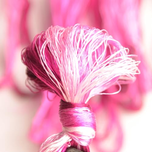 100% Mulberry Silk Embroidery Thread 9 Colors 110m Each (38) - color: 38