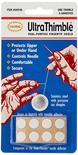 Colonial Needle Ultra Thimble-8/Pkg