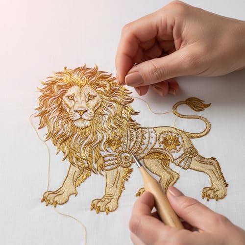 12 Skeins Metallic Embroidery Floss, 8m Each Metallic Gold Embroidery Thread for Cross Stitch, Friendship Bracelets, Sewing, Yarn Crafts & String Art Supplies (Gold)