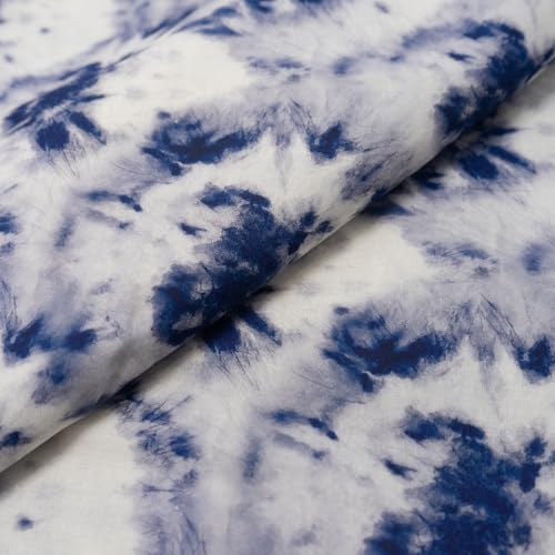 ROC-lon® 100% Cotton, 108" Wide, Preshrunk, Lightweight, Quilt Backing Fabric for Sewing and Craft Tie Dye Pattern, Cut by Yard - color: Tie Dye, size: Cut by the yard