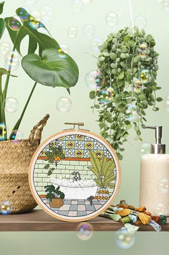 Embroidered Interiors: Stitch 11 Charming Spaces; Skill-Building Techniques