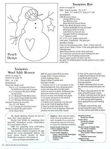 Punch Needle and Wool Embroidery for All Seasons (Design Originals)