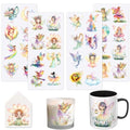 32 PCS Magical Pastel Fairy UV DTF Cup Wrap Stickers - style: Magical Pastel Fairy