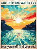 EIBEILI Diamond Art Kits for Adults Sunrise Sunset Landscape Diamond12X16in - color: DP03805