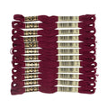 DMC 6-Strand Embroidery Cotton Floss, Medium Garnet - style: #815 Red