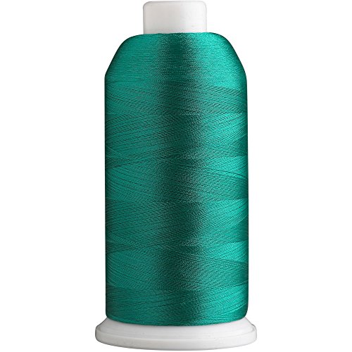 Superpunch SuperB Embroidery Thread 40wt, 5000 m Cone, Argyle Green 825 - color: Argyle Green 825, size: Pack of 1